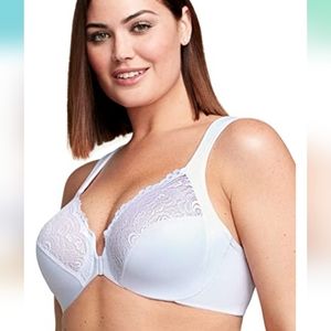 3 for $25 promo [42G] Glamorise ~ Wonderwire Front-Closure Underwire #1245 NWOT